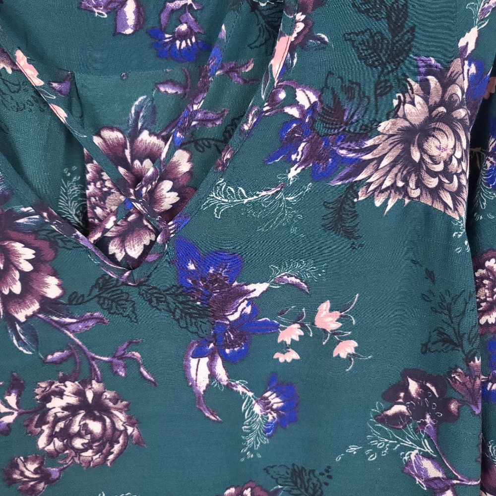 FREE PEOPLE Heart Beat Floral Tunic Top - Picture 6 of 13